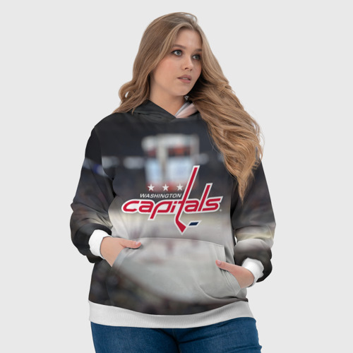 Женская толстовка 3D Washington Capitals - фото 6