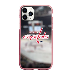 Чехол для iPhone 11 Pro матовый Washington Capitals