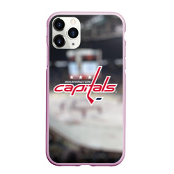 Чехол для iPhone 11 Pro Max матовый Washington Capitals