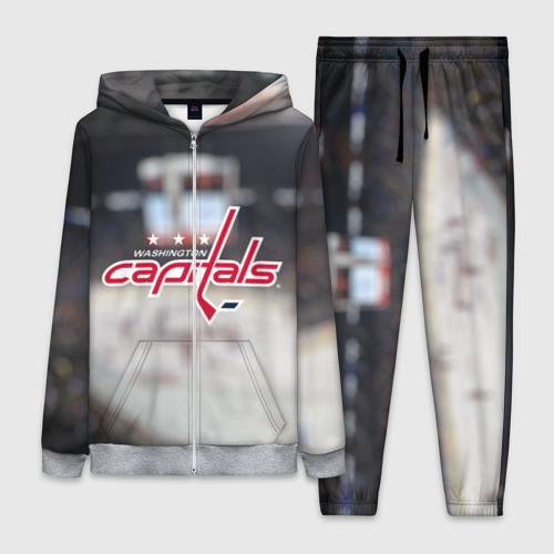 Женский костюм 3D Washington Capitals, цвет меланж