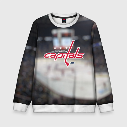 Детский свитшот 3D Washington Capitals, цвет 3D печать