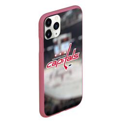 Чехол для iPhone 11 Pro Max матовый Washington Capitals - фото 2