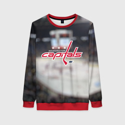 Женский свитшот 3D Washington Capitals