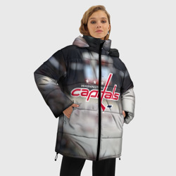 Женская зимняя куртка Oversize Washington Capitals - фото 2