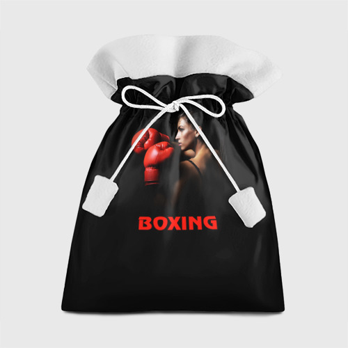 Подарочный мешок BOXING (из ткани)