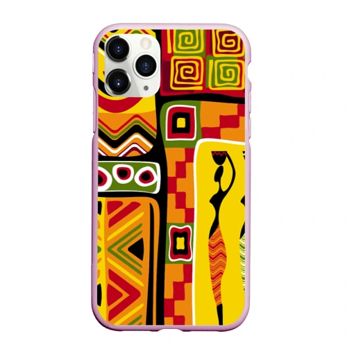 Чехол для iPhone 11 Pro Max матовый Африка Africa