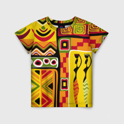 Детская футболка 3D Африка Africa