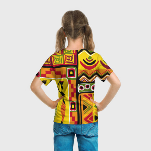 Детская футболка 3D Африка Africa, цвет 3D печать - фото 6