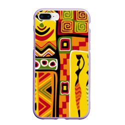 Чехол для iPhone 7Plus/8 Plus матовый Африка Africa