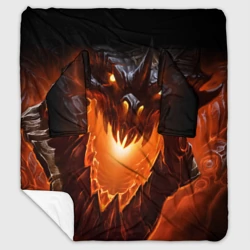 Плед с рукавами Огнедышащий дракон