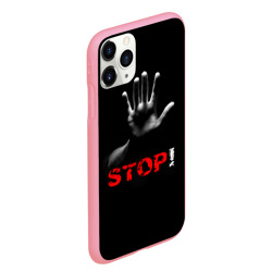 Чехол для iPhone 11 Pro Max матовый Stop! - фото 2