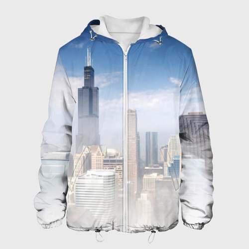 Мужская куртка 3D Chicago, цвет 3D печать