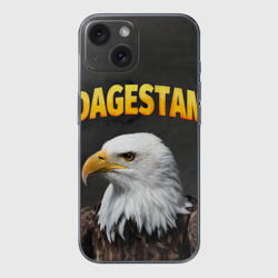 Чехол для iPhone 15 силиконовый с защитой камеры Дагестан 3