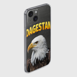 Чехол для iPhone 15 силиконовый с защитой камеры Дагестан 3 - фото 2