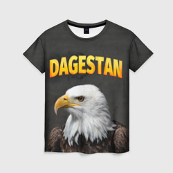 Женская футболка 3D Дагестан 3