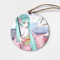 Деревянная игрушка круг Дивный ангел