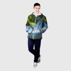 Мужская куртка 3D Пальмы - фото 2