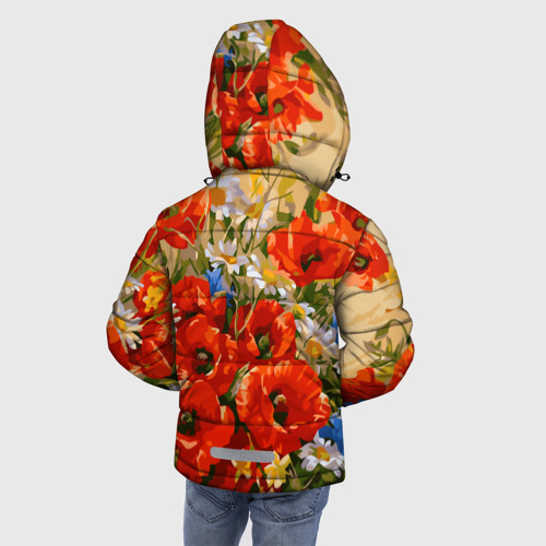 Зимняя куртка для мальчиков 3D Маки, цвет светло-серый - фото 4