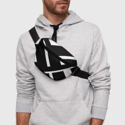 Поясная сумка 3D Black and White - фото 2