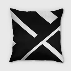 Подушка 3D Black and White