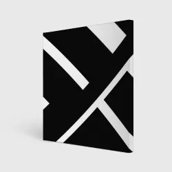 Холст квадратный Black and White