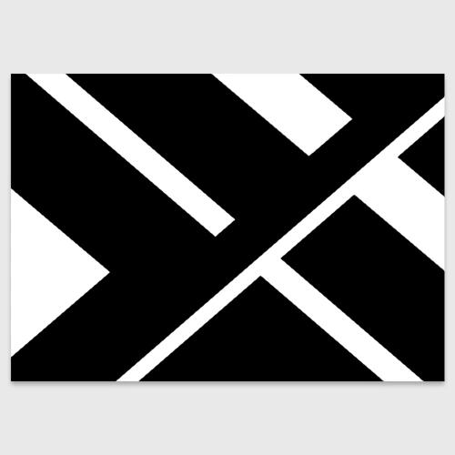 Поздравительная открытка Black and White