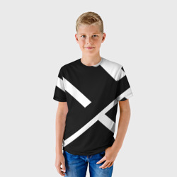 Детская футболка 3D Black and White - фото 2
