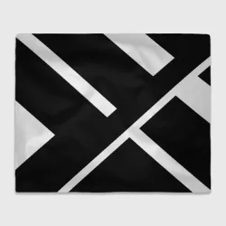Плед 3D Black and White