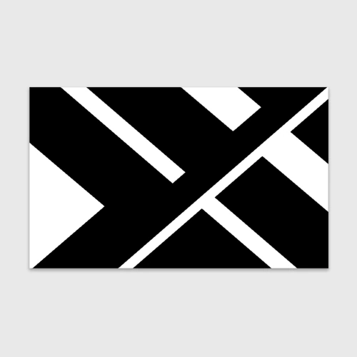 Бумага для упаковки 3D Black and White