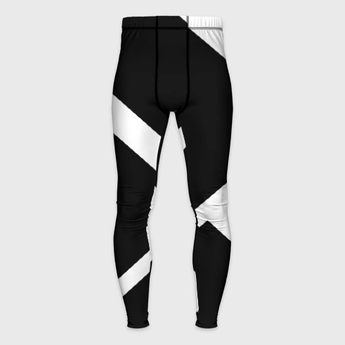 Мужские тайтсы 3D Black and White