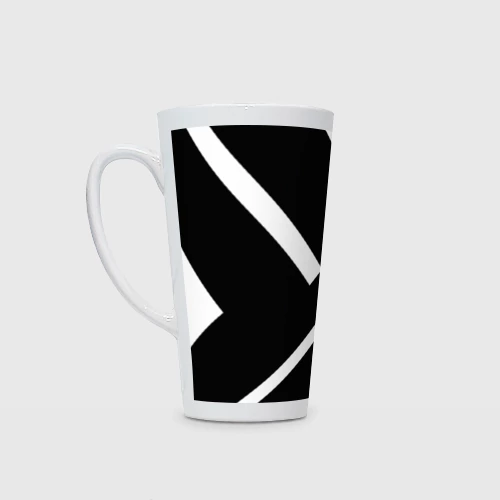 Кружка Латте Black and White