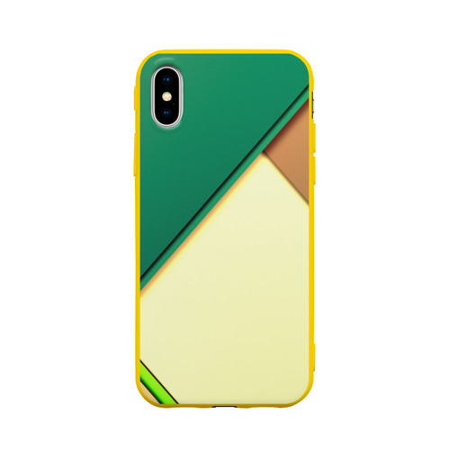 Чехол для Apple iPhone X силиконовый матовый Material color Фото 01 Чехол для Apple iPhone X силиконовый матовый Material color Фото 01