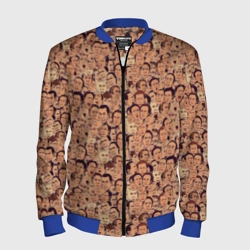 Мужской бомбер 3D Николас Кейдж