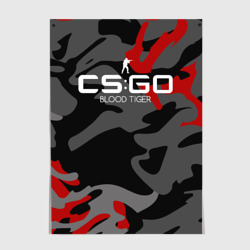 Постер Cs:go - Blood Tiger Кровавый