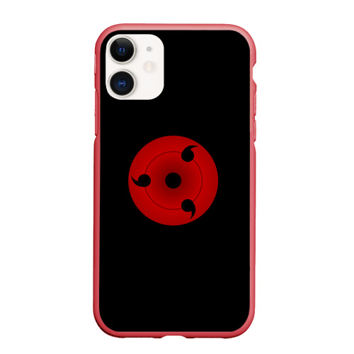 Чехол для iPhone 11 матовый Sharingan Фото 01 Чехол для iPhone 11 матовый Sharingan Фото 01
