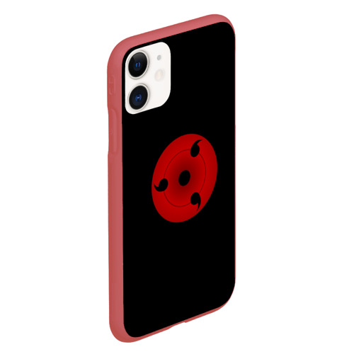 Чехол для iPhone 11 матовый Sharingan Фото 01 Чехол для iPhone 11 матовый Sharingan Фото 01