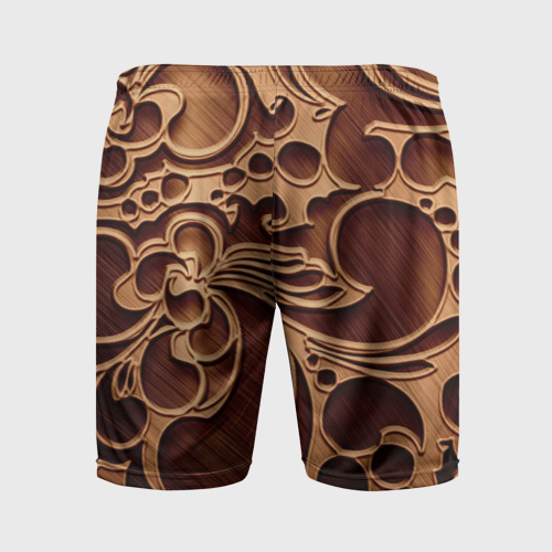 Мужские шорты спортивные Королевский узор, цвет 3D печать - фото 2