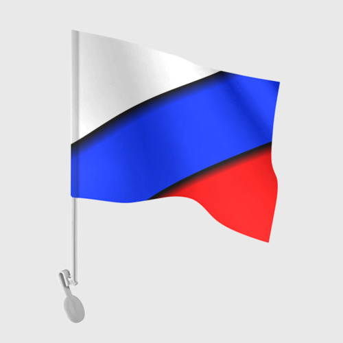 Флаг для автомобиля Российский флаг
