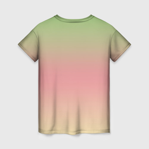 Женская футболка 3D Розочки, цвет 3D печать - фото 2
