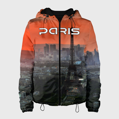 Женская куртка 3D Paris, цвет черный