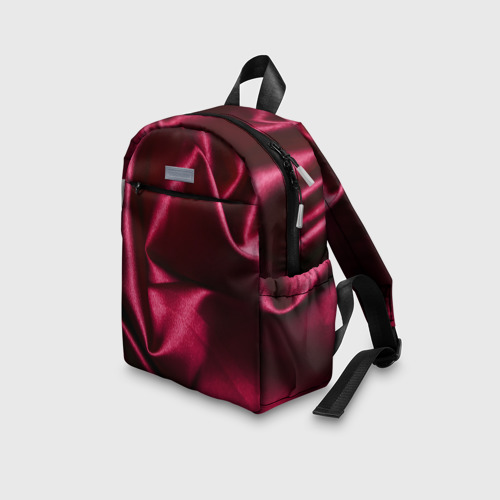 Детский рюкзак 3D с принтом Текстура, вид сбоку #3