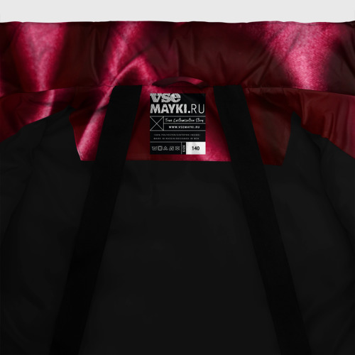 Зимняя куртка для мальчиков 3D Текстура, цвет черный - фото 7
