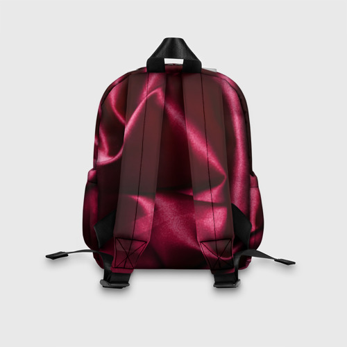 Детский рюкзак 3D с принтом Текстура, вид сзади #2