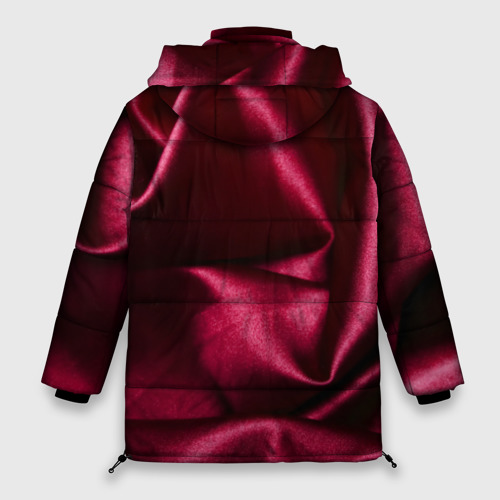 Женская зимняя куртка Oversize Текстура, цвет черный - фото 2