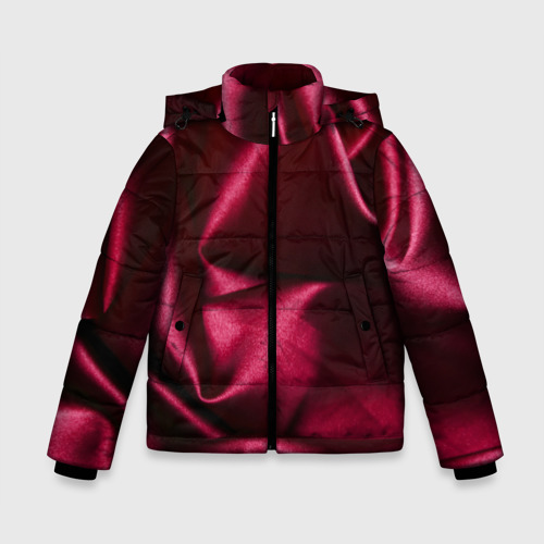 Зимняя куртка для мальчиков 3D Текстура, цвет черный
