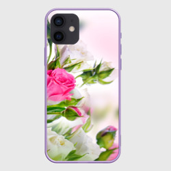 Чехол для iPhone 12 Mini Алые розы
