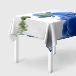 Скатерть 3D Веточка орхидеи