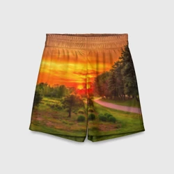 Детские спортивные шорты 3D Канада