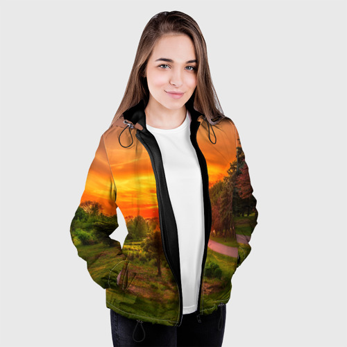 Женская куртка 3D Канада, цвет черный - фото 4