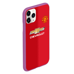 Чехол для iPhone 11 Pro матовый Манчестер Юнайтед форма - фото 2